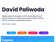 Tablet Screenshot of davepaliwoda.com